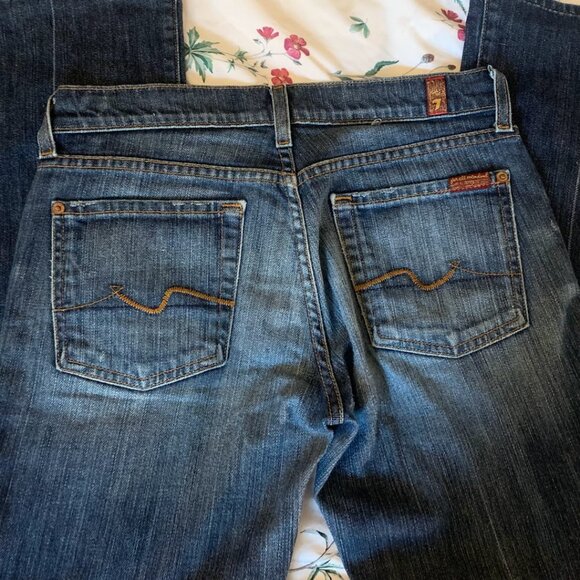 7 for all Mankind Jeans - 27 Bootcut - *Hemmed* - Picture 1 of 4